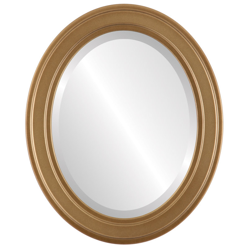 Miroir décoratif biseauté traditionnel Wimbled, 15 po x 19 po