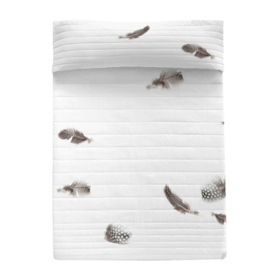 Crooke Cotton No Pattern Bedspread