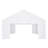 Party Tent Heavy Duty Wedding Tent Large Outdoor Canopy Carport With Storage Bags & Removable Sidewalls-115724215