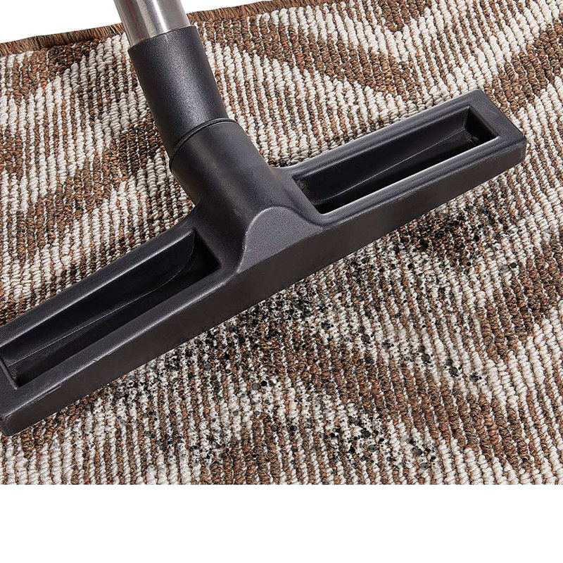 Tapis de porte d'extérieur antidérapant Blass, L 20 po x L 31 po, Brun