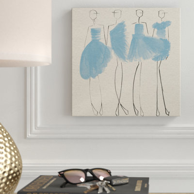 « glam noir iv »-reproduction d’art encadrée sur toile