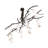 70" Long Winter Solstice Cilindro 8 Light Chandelier