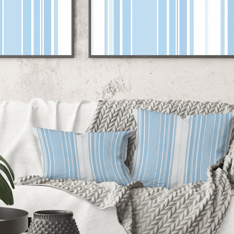 Coussin Stripe Magic I - Glam, H 18 po x l 18 po