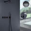 Système de douche complet avec valve brute