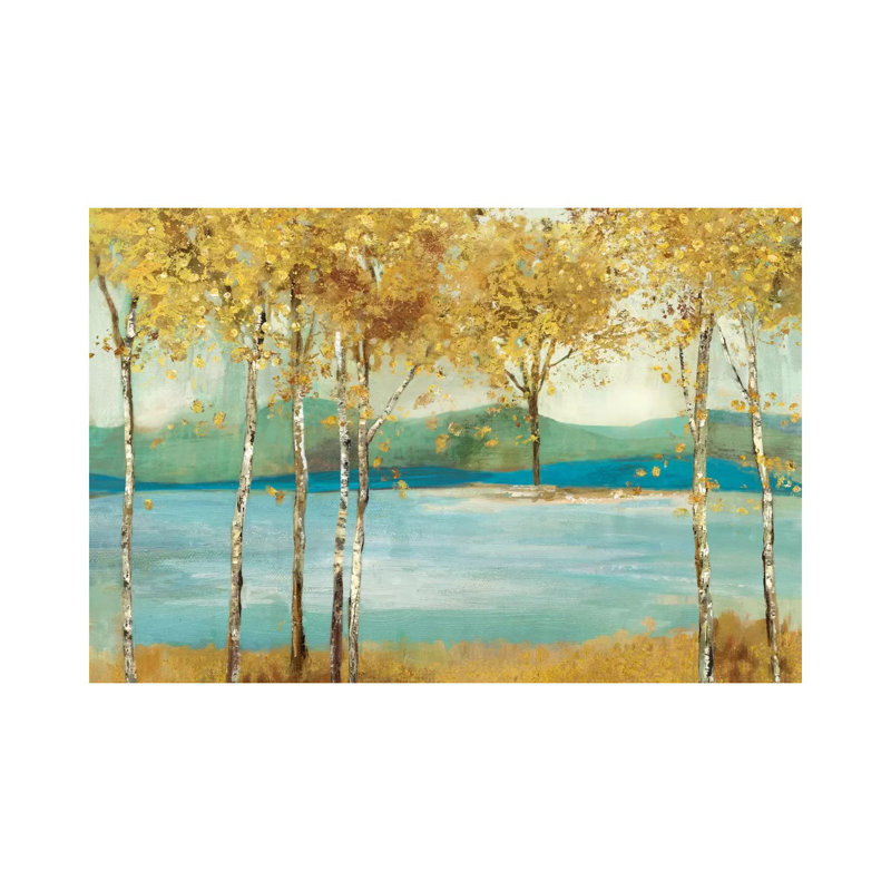 Overlooking 1 Piece Painting on Canvas, 20.32 cm H x 30.48 cm W, Wrapped Canvas