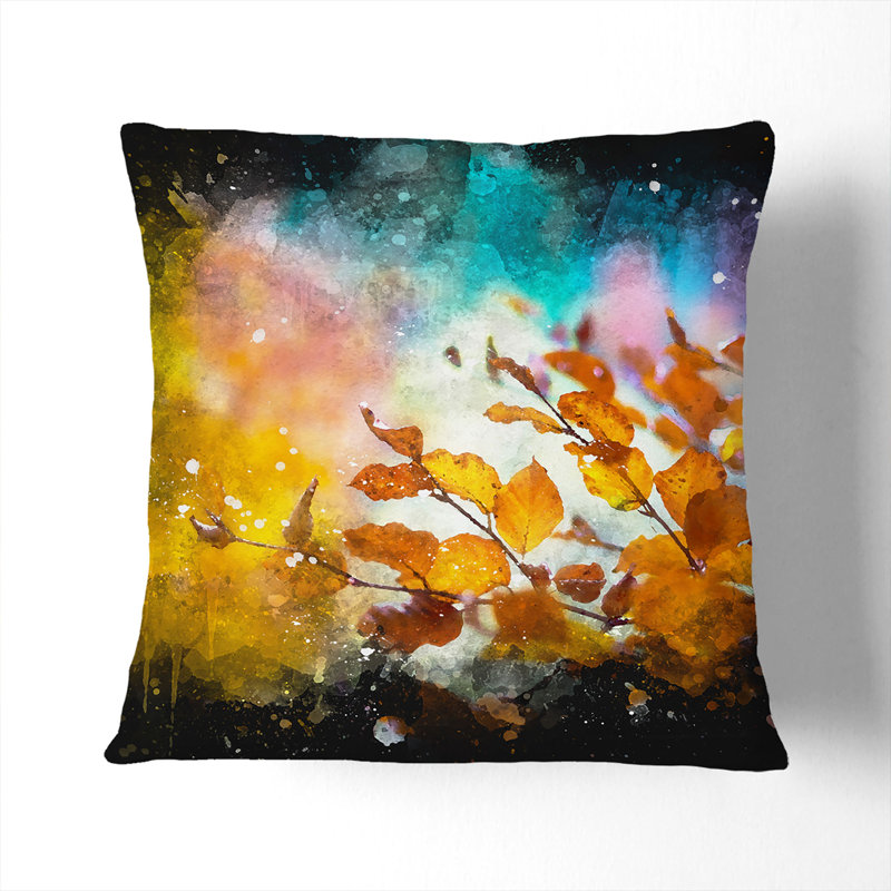 Square Throw Cushion, 40cm H x 40cm W x 15cm D
