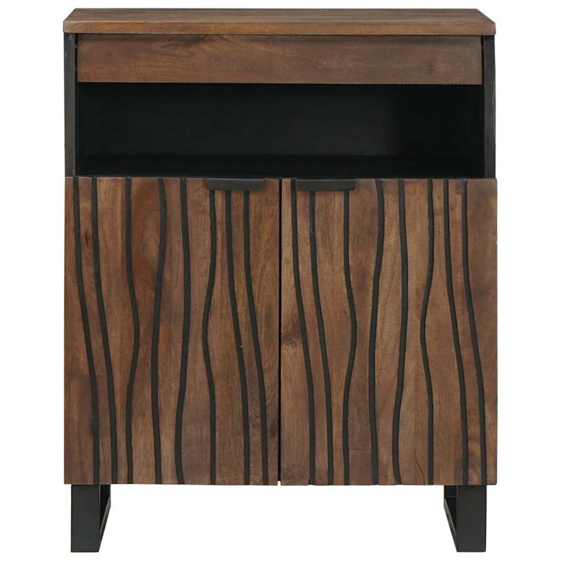 60cm Solid Wood Sideboard, Wood