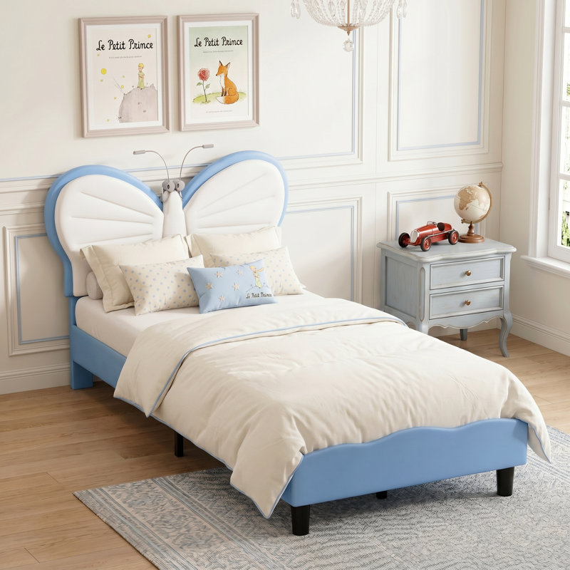 Bed, Single (3'), Blue