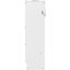 Lit simple blanc moderne avec fonctionnalité, motif, éclairage à DEL, option d'espace pour les petits espaces