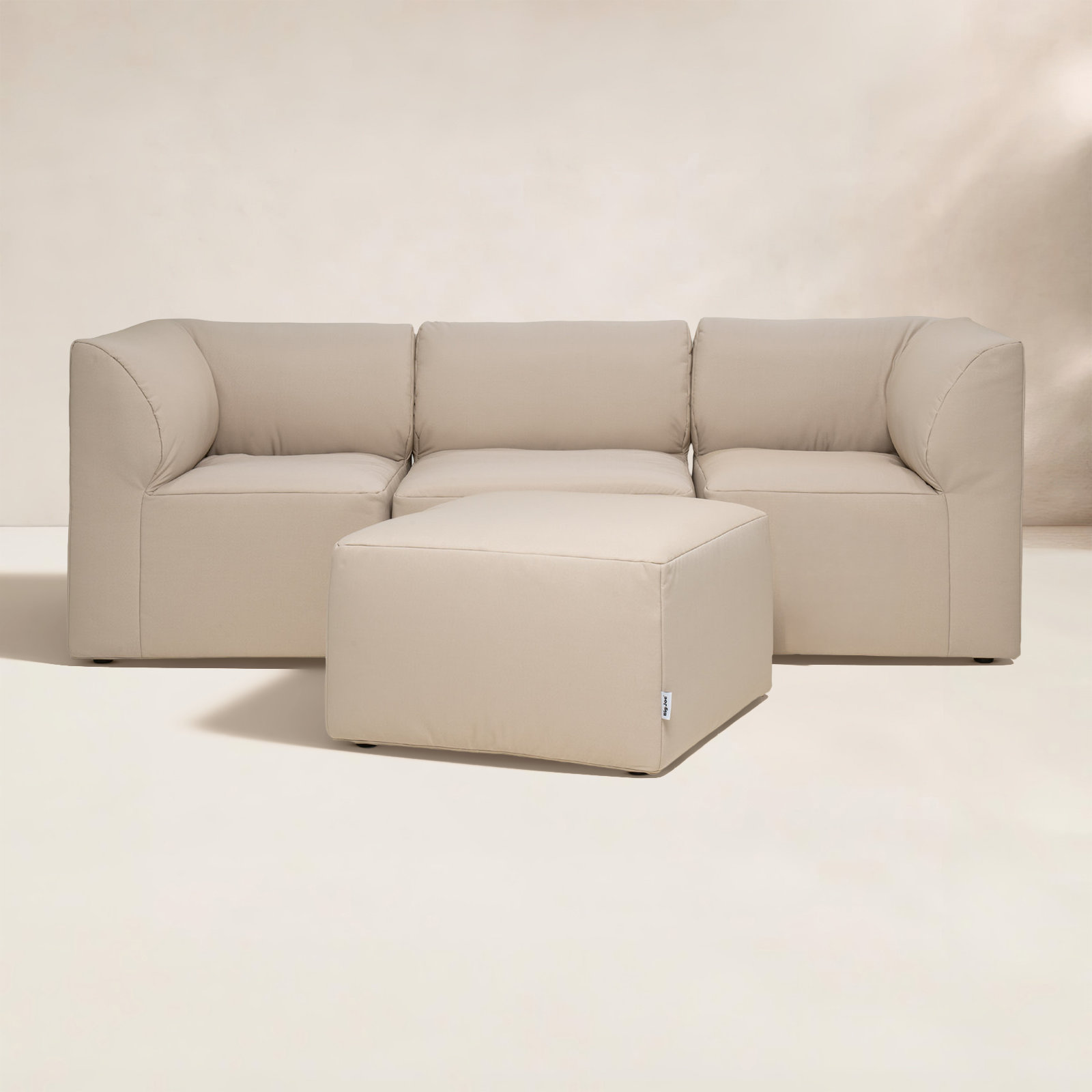 Patio 124" Patio Sectional, 4, Bask Terra