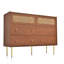 Metal Rectangle Accent Cabinet