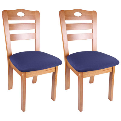 Niama Elastic Jacquard Protective Cover Protective Cover Suitable for Dining Room Kitchen (Set of 2)