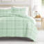 Ensemble de housse de couette carreauté Becky Cameron-1664263839-1664263833