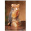 Figurine dentelle chouette mystique