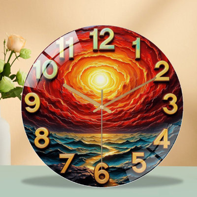 Horloge murale 12 po