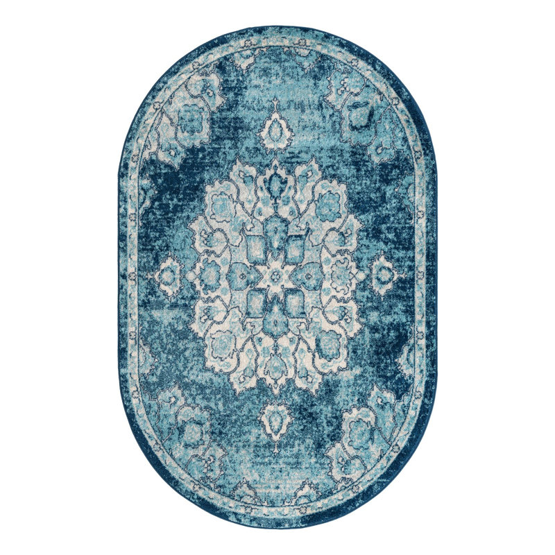 Beecham Oriental Indoor Rug, Oval 5' x 8'
