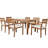 Patio Dining Set, Outdoor Dining Table And Chairs For Patio, Balcony And Backyard-622985666