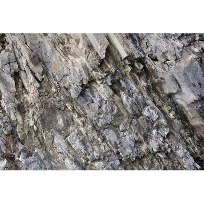 Murale peinte L 66 pi x l 96 po Sand Square Rock, L 100 po x l 144 po