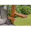 Chaniyah 3 Person Porch Swing with Canopy