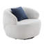 Fauteuil pivotant avec chaise demi-tonneau et fauteuil-1163349806
