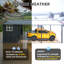 12'×23' Outdoor Storage Shed With Heavy Duty Metal Weather-Resistant Carport