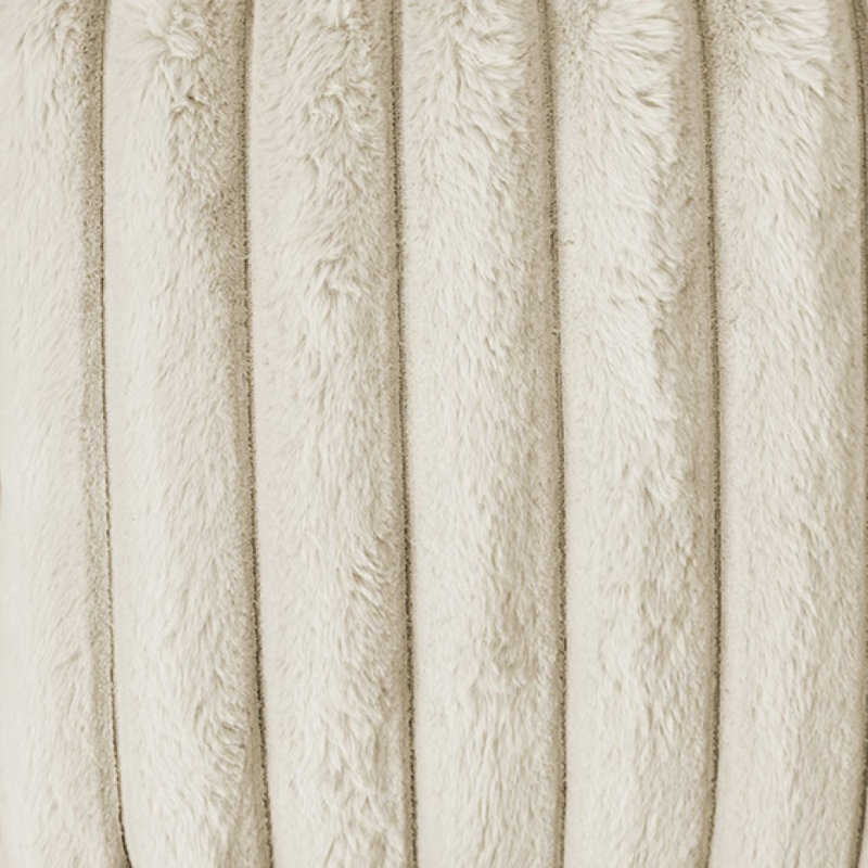 Polyester Refillable Bean Bag Chair, Cream