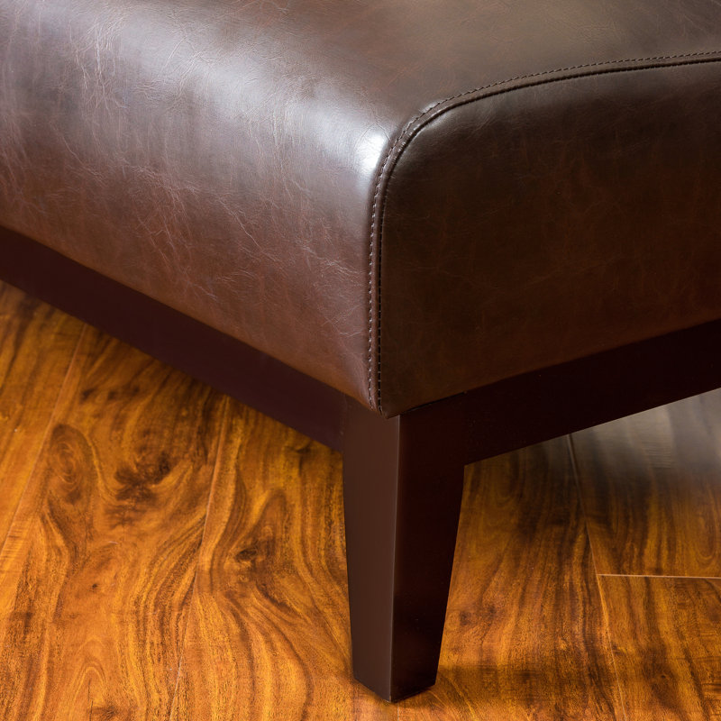 Bertia 46.5'' Faux Leather Loveseat