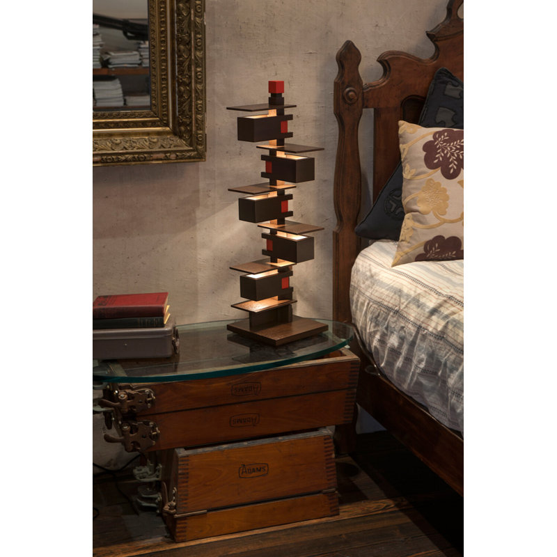 Taliesin Table Lamp, Walnut