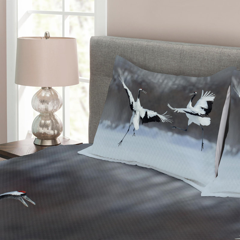 Coastal Polyester Coverlet, Queen Coverlet + 2 Shams
