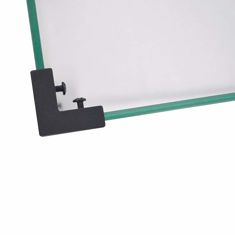 38,1 x 10,6 x 5,9 pouces en verre trempé Fire Guard