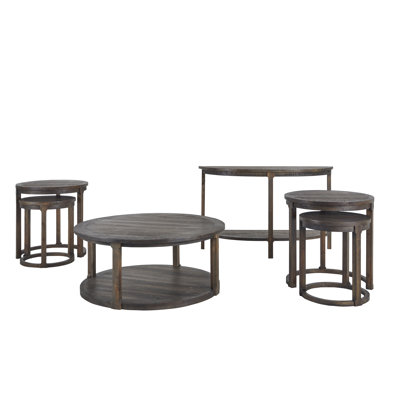Ensemble de tables basses 6 pièces Bogosta