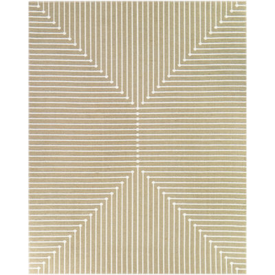 Ralphe Brown Transitional Geometric Area Rug
