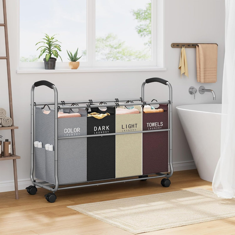 Fabric Laundry Cart
