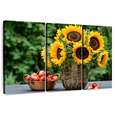 Harnek tournesols et cerises