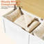 Banc de rangement à angle droit avec beaucoup de rangement, idéal pour les coins, la fonction de table à manger et à intégrer, système de support en métal bicolore blanc et bois, peut être ajusté à différentes occasions