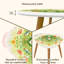 Ensemble de 2 tables basses gigognes Triangle