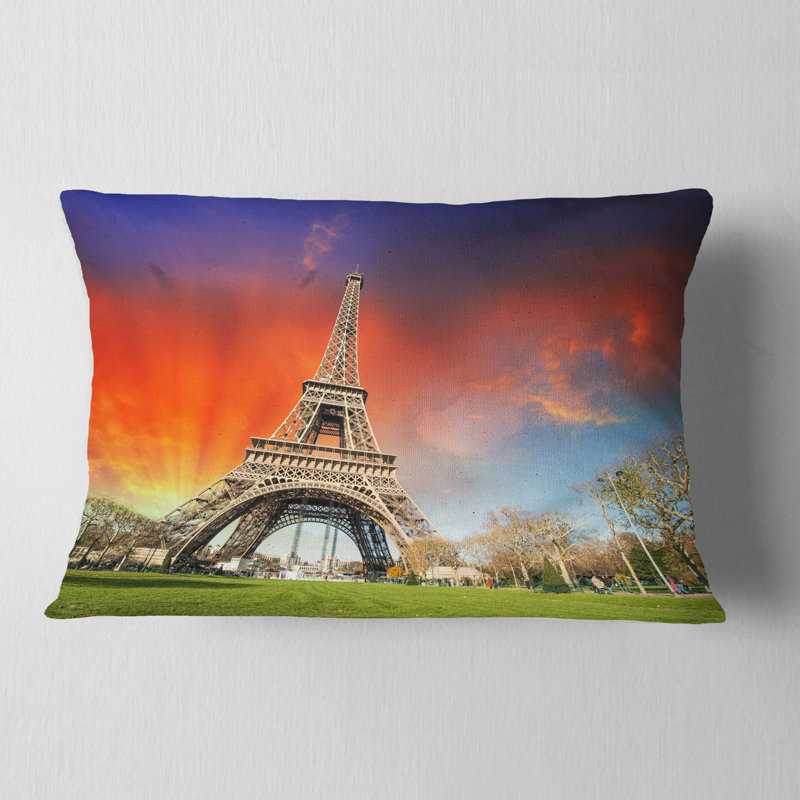 Landscape Reversible Throw Pillow