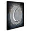 « letter c », art textuel sur toile tendue-21939001