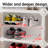 Shoe Rack,Expandable Multi-Functional Shoe Cabinet with Door, Up to 40 Pairs of Shoes.-1793673269