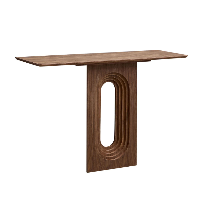 Console en bois Borealis, Noyer