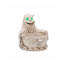 Figurine fantôme d'Halloween pour bol de rangement, 22 cm, résine, 1 pièce, bonbonnière, verte, lumières DEL intégrées
