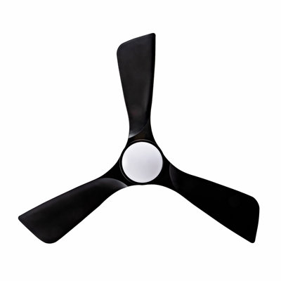 Ceiling Fan With Lights 42 Inch Flush Mount Ceiling Fan With Remote Control, Abs Blades Modern Outdoor Ceiling Fans For Bedroom/Farmhouse/Patio/Indoor, Quiet Dc Motor