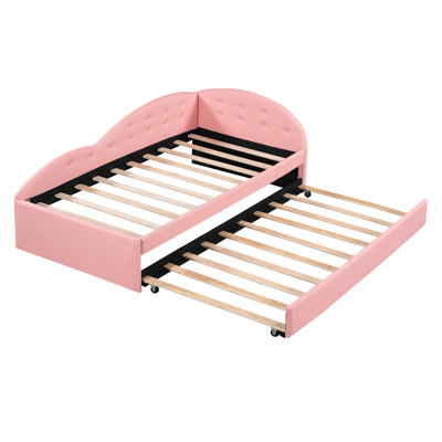 Rafail Upholstered Daybed with Trundle by Red Barrel Studio