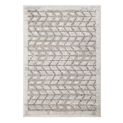 Geometric Chevron Area Rug