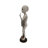Alien Resin Statue W/Welcome Sign