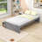 Twin Storage Platform Bed with Drawers-90697759