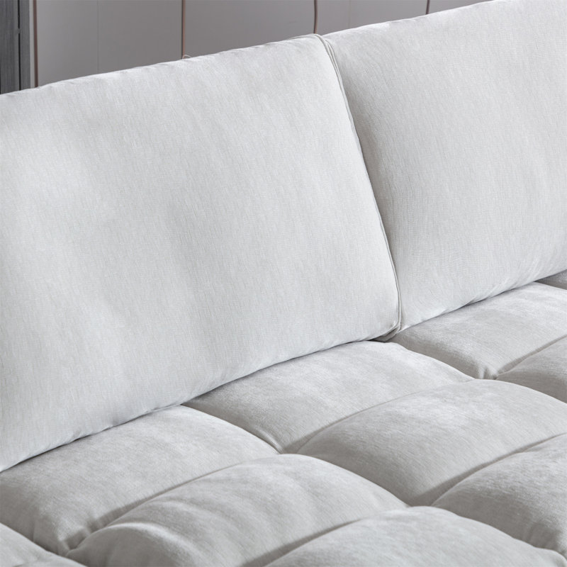 Canapé modulaire breton avec repose-pieds