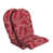 Feuille de palmier rouge