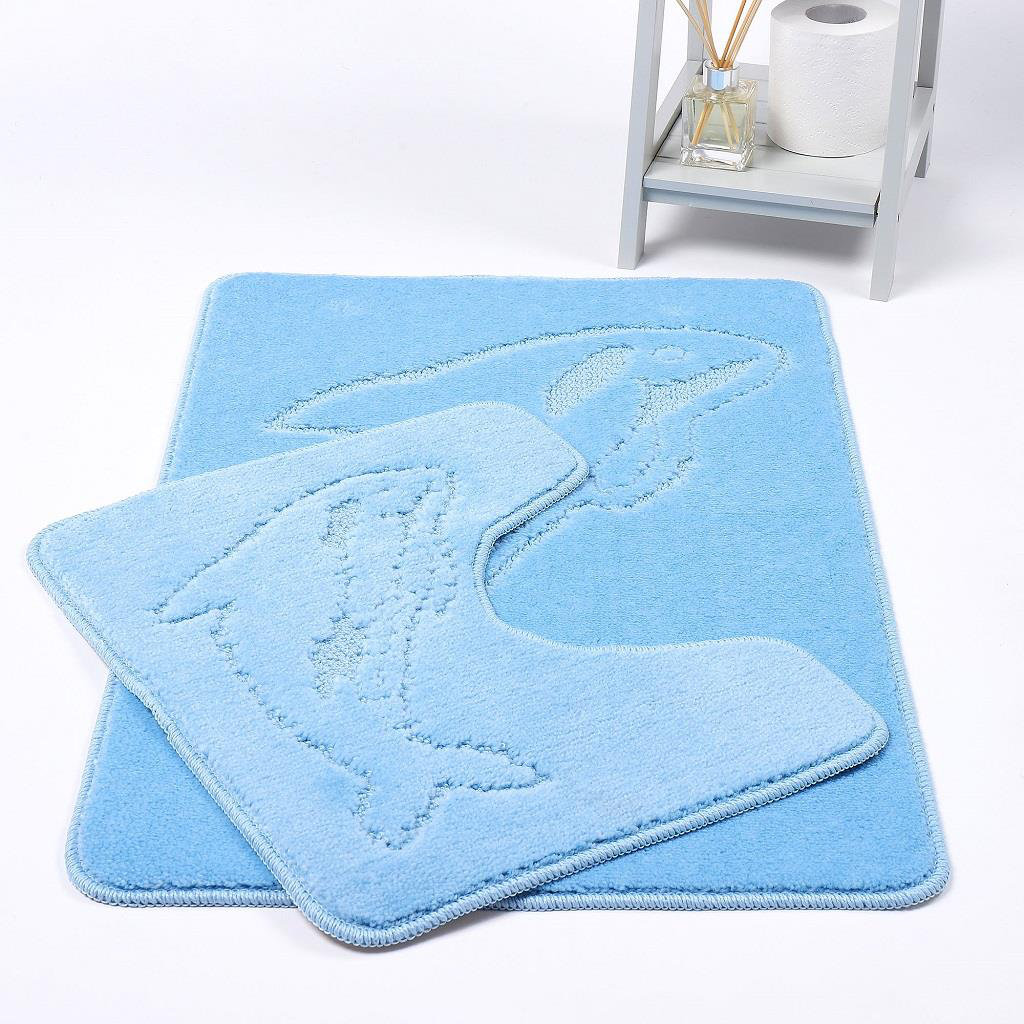 Madeline Dolphin Bath Rug Set