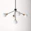 Andrea 5 Light Metal Dimmable Sputnik Chandelier